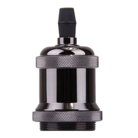 E27 Retro Vintage Screw Bulb Base Lamp Bulb Holder, Not Included Light Bulb, AC 85-265V