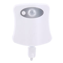 Load image into Gallery viewer, 8 Colors Indoor Lighting Night Lights Motion Sensor LED Toilet Seat Cover Lightbowl Light Lamp, LED1660, LED1660US