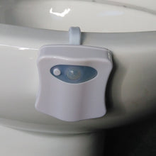 Load image into Gallery viewer, 8 Colors Indoor Lighting Night Lights Motion Sensor LED Toilet Seat Cover Lightbowl Light Lamp, LED1660, LED1660US