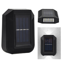 Load image into Gallery viewer, 6 LED Solar Wall Lamp Outdoor Decorative Garden Up And Down Light