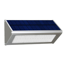 Load image into Gallery viewer, 800 LM 48 LEDs SMD 2835 Sensor Triangle Energy Saving Wall Light with Solar Panel and Hidden Switch for Garden / Courtyard / Outdoor Camping(Silver)