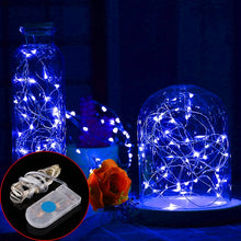 Load image into Gallery viewer, 20 LEDs SMD 0603 IP65 Waterproof CR2032 Button Batteries, 2m Blue Light, 2m Green Light, 2m Red Light, 2m White Light, 2m Warm White