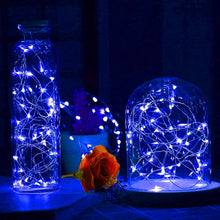 Load image into Gallery viewer, 20 LEDs SMD 0603 IP65 Waterproof CR2032 Button Batteries, 2m Blue Light, 2m Green Light, 2m Red Light, 2m White Light, 2m Warm White