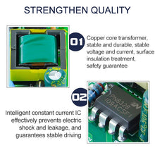 Load image into Gallery viewer, 8-12W LED Driver Adapter Isolated Power Supply AC 85-265V to DC 24-46V, 8-12W