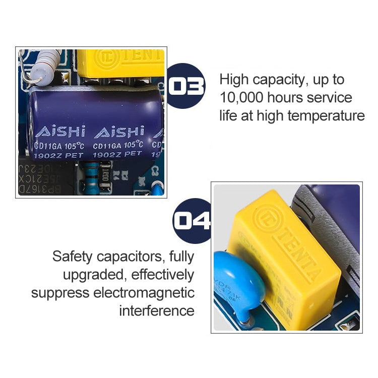 8-12W LED Driver Adapter Isolated Power Supply AC 85-265V to DC 24-46V, 8-12W