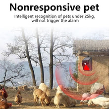 Load image into Gallery viewer, Solar Burglar Alarm Light Remote Control Human Body Induction Alarm