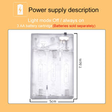 Load image into Gallery viewer, 20 LEDs 3 x AA Batteries Box Operated Party Props Fairy Decoration Night Lamp, 3, 2, 1