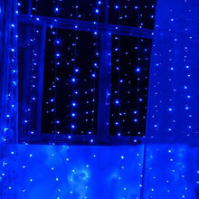 Load image into Gallery viewer, 96 LEDs Little Ice Bars String Light with End Joint &amp; Multi-function Controller, EU Plug, AC 220V, 3.5m Blue Light EU Plug, 3.5m Colorful Light EU Plug, 3.5m Pink Light EU Plug, 3.5m Purple Light EU Plug, 3.5m Red Light EU Plug, 3.5m White Light EU Plu...