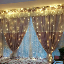 Load image into Gallery viewer, 96 LEDs Little Ice Bars String Light with End Joint &amp; Multi-function Controller, EU Plug, AC 220V, 3.5m Blue Light EU Plug, 3.5m Colorful Light EU Plug, 3.5m Pink Light EU Plug, 3.5m Purple Light EU Plug, 3.5m Red Light EU Plug, 3.5m White Light EU Plu...