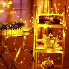 Load image into Gallery viewer, 96 LEDs Little Ice Bars String Light with End Joint &amp; Multi-function Controller, EU Plug, AC 220V, 3.5m Blue Light EU Plug, 3.5m Colorful Light EU Plug, 3.5m Pink Light EU Plug, 3.5m Purple Light EU Plug, 3.5m Red Light EU Plug, 3.5m White Light EU Plu...