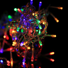 Load image into Gallery viewer, 96 LEDs Little Ice Bars String with End Joint &amp; Multi-function Controller, US Plug, AC 110V, 3.5m Blue Light US Plug, 3.5m Colorful Light US Plug, 3.5m Purple Light US Plug, 3.5m White Light US Plug, 3.5m Warm White US Plug