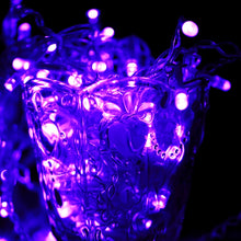 Load image into Gallery viewer, 96 LEDs Little Ice Bars String with End Joint &amp; Multi-function Controller, US Plug, AC 110V, 3.5m Blue Light US Plug, 3.5m Colorful Light US Plug, 3.5m Purple Light US Plug, 3.5m White Light US Plug, 3.5m Warm White US Plug