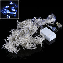 Load image into Gallery viewer, 300 LEDs Curtain String Light with End Joint &amp; Multi-function Controller &amp; Memory Waterproof, US Plug, AC 110V, White Light US Plug, Warm White US Plug