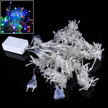 Load image into Gallery viewer, 300 LEDs Curtain String Light with End Joint &amp; Multi-function Controller &amp; Memory Waterproof, EU Plug, AC 220V, Blue Light EU Plug, Colorful Light EU Plug, White Light EU Plug, Warm White EU Plug