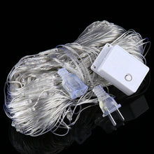 Load image into Gallery viewer, 200 LEDs Reticular String Light with End Joint &amp; Multi-function Controller, US Plug,  AC 110V, Colorful Light US Plug, White Light US Plug, Warm White US Plug