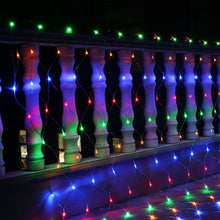 Load image into Gallery viewer, 200 LEDs Reticular String Light with End Joint &amp; Multi-function Controller, US Plug,  AC 110V, Colorful Light US Plug, White Light US Plug, Warm White US Plug