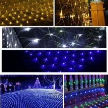 Load image into Gallery viewer, 200 LEDs Reticular String Light with End Joint &amp; Multi-function Controller, Blue Light EU Plug, Colorful Light EU Plug, Purple Light EU Plug, White Light EU Plug, Warm White EU Plug, Yellow Light EU Plug
