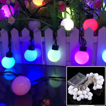 Load image into Gallery viewer, 40 LEDs 3 x AA Batteries Powered String Light with 3-Modes, DC 4.5V, 4m Warm White, 4m Blue Light, 4m Colorful Light, 4m Green Light, 4m Purple Light, 4m Red Light, 4m White Light