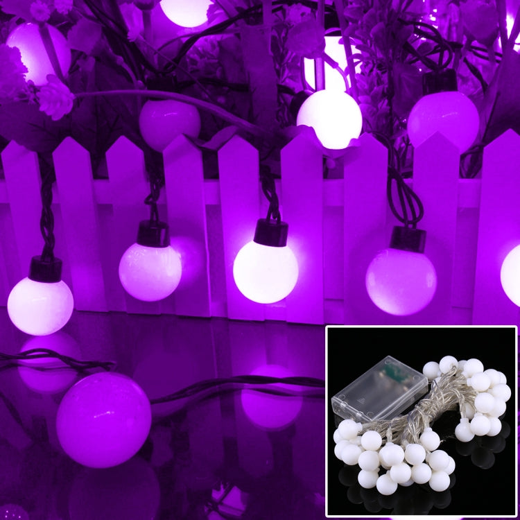 40 LEDs 3 x AA Batteries Powered String Light with 3-Modes, DC 4.5V, 4m Warm White, 4m Blue Light, 4m Colorful Light, 4m Green Light, 4m Purple Light, 4m Red Light, 4m White Light