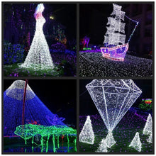 Load image into Gallery viewer, 100 LEDs Holiday Decorative Light, 17m Blue Light, 17m Colorful Light, 17m White Light, 17m Warm White