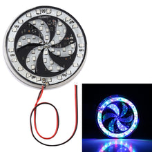Load image into Gallery viewer, 65 LEDs SMD 2835 Motorcycle Modified Windmill Angel Eyes RGB Light Fire Wheel Light Styling Flash Atmosphere Lamp, Diameter: 8.3cm, DC 12V, 65 LEDs Diameter: 9cm