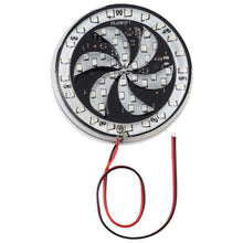 Load image into Gallery viewer, 65 LEDs SMD 2835 Motorcycle Modified Windmill Angel Eyes RGB Light Fire Wheel Light Styling Flash Atmosphere Lamp, Diameter: 8.3cm, DC 12V, 65 LEDs Diameter: 9cm