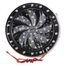 Load image into Gallery viewer, 58 LEDs SMD 2835 Motorcycle Modified Windmill Angel Eyes RGB Light Fire Wheel Light Styling Flash Atmosphere Lamp, Diameter: 10cm, DC 12V, 58 LEDs Diameter: 10cm