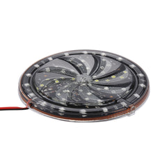 Load image into Gallery viewer, 58 LEDs SMD 2835 Motorcycle Modified Windmill Angel Eyes RGB Light Fire Wheel Light Styling Flash Atmosphere Lamp, Diameter: 10cm, DC 12V, 58 LEDs Diameter: 10cm