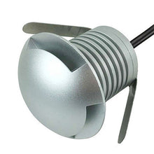 Load image into Gallery viewer, 3W LED Embedded Polarized Buried Lamp IP67 Waterproof Turtle Shell Lamp Outdoor Garden Lawn Lamp, Warm Light 3000K Q3 Three-way Light, Warm Light 3000K Q3