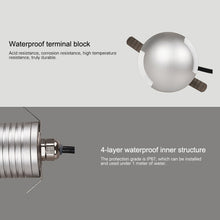 Load image into Gallery viewer, 3W LED Embedded Polarized Buried Lamp IP67 Waterproof Turtle Shell Lamp Outdoor Garden Lawn Lamp, Warm Light 3000K Q3 Three-way Light, Warm Light 3000K Q3