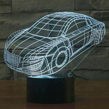 Load image into Gallery viewer, 7 Color Discoloration Creative Visual Stereo Lamp Desk Lamp Night Light, Car Style