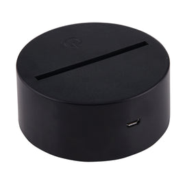 7 Color Discoloration Creative Visual Stereo Lamp Desk Lamp Night Light, Happy Birthday Style