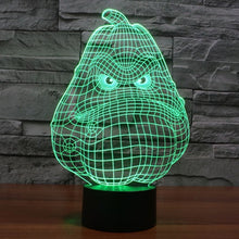 Load image into Gallery viewer, 7 Color Discoloration Creative Visual Stereo Lamp Desk Lamp Night Light, White Gourd Style