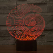 Load image into Gallery viewer, 7 Color Discoloration Creative Visual Stereo Lamp Desk Lamp Night Light, Abstract Style