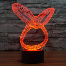 Load image into Gallery viewer, 7 Color Discoloration Creative Visual Stereo Lamp Desk Lamp Night Light, Abstract Style Model 2