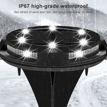 Load image into Gallery viewer, 10 LEDs Solar Outdoor Garden Waterproof Buried Light, 10 LED