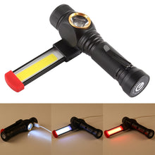 Load image into Gallery viewer, W550 10W 800LM USB Charging T6 + COB IPX6 Waterproof Strong LED Flashlight Work Lamp with 5-Modes
