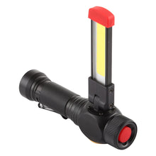 Load image into Gallery viewer, W550 10W 800LM USB Charging T6 + COB IPX6 Waterproof Strong LED Flashlight Work Lamp with 5-Modes