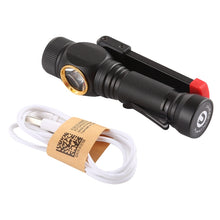 Load image into Gallery viewer, W550 10W 800LM USB Charging T6 + COB IPX6 Waterproof Strong LED Flashlight Work Lamp with 5-Modes