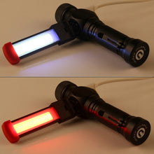 Load image into Gallery viewer, W550 10W 800LM USB Charging T6 + COB IPX6 Waterproof Strong LED Flashlight Work Lamp with 5-Modes
