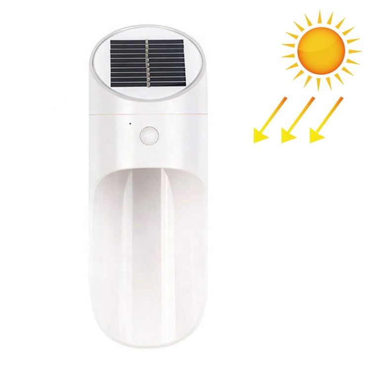 Solar Outdoor LED Induction Wall Light Night Light Radar Human Body Induction Lighting, White Light, White Light (Grey), White Light (White), White Light (Black)