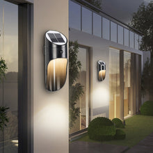 Load image into Gallery viewer, Solar Outdoor LED Induction Wall Light Night Light Radar Human Body Induction Lighting, White Light, White Light (Grey), White Light (White), White Light (Black)