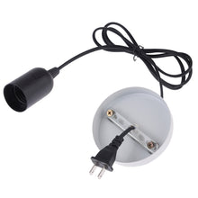 Load image into Gallery viewer, E27 Wire Cap Lamp Holder Chandelier Power Socket with Base &amp; 1.5m Extension Cable, US Plug, E27