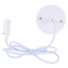 Load image into Gallery viewer, E14 Lamp Holder DIY Ceiling Chandelier Light Bulbs Screw Base Socket, Cable Length: 1m, E14 White