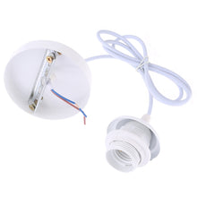 Load image into Gallery viewer, E27 Lamp Holder DIY Ceiling Chandelier Light Bulbs Screw Base Socket, Cable Length: 1m, with Base