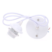Load image into Gallery viewer, E27 Lamp Holder DIY Ceiling Chandelier Light Bulbs Screw Base Socket, Cable Length: 1m, with Base
