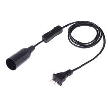 Load image into Gallery viewer, E14 Wire Cap Switch Lamp Holder Chandelier Power Socket with 1.2m Extension Cable, AU Plug, Small UK Plug, 1.2m, EU Plug, 1.5m, US Plug, 1.5m, Big UK Plug, 1.5m, AU Plug, 1.2m