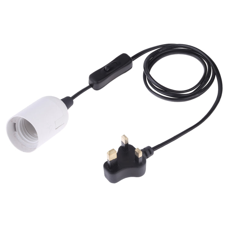 E27 Wire Cap Switch Lamp Holder Chandelier Power Socket with 1.2m Extension Cable, Small UK Plug, EU Plug, 1.5m, AU Plug, 1.2m, Big UK Plug, 1.5m, US Plug, 1.5m, Small UK Plug, 1.2m