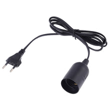 Load image into Gallery viewer, E27 Wire Cap Lamp Holder Chandelier Power Socket with 1.2m Extension Cable, Small UK Plug, EU Plug, 1.5m, AU Plug, 1.2m, US Plug, 1.5m, Small UK Plug, 1.2m, Big UK Plug, 1.5m