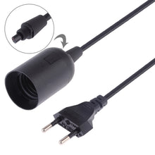 Load image into Gallery viewer, E27 Wire Cap Lamp Holder Chandelier Power Socket with 1.2m Extension Cable, Small UK Plug, EU Plug, 1.5m, AU Plug, 1.2m, US Plug, 1.5m, Small UK Plug, 1.2m, Big UK Plug, 1.5m